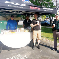 Rob, Mike, and Wayne supporting Seacoast Bike/Walk to Work Day (2015)